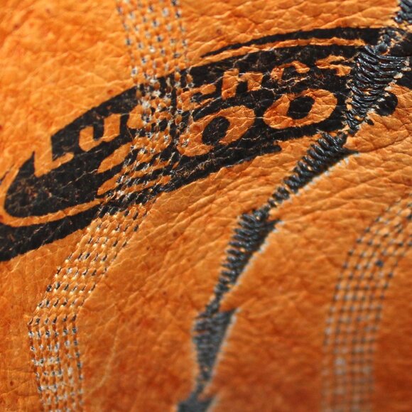 Lucchese 2000 Black Leather Western Embossed Mid-Calf Boot, Size 9 (D) - Picture 11 of 12